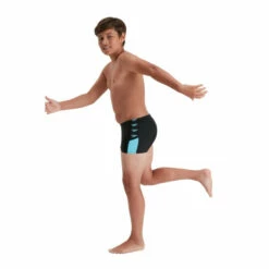 Speedo Black Boom Logo Swim Shorts -Speedo shop unnamed file 1090