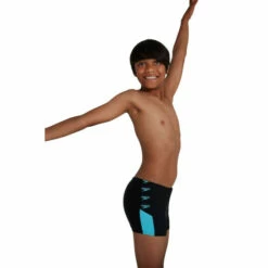 Speedo Black Boom Logo Swim Shorts -Speedo shop unnamed file 1097