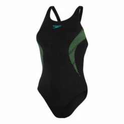 Speedo Black Placement Muscleback Swimsuit -Speedo shop unnamed file 111