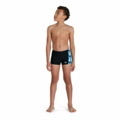 Speedo Allover Panel Black Aquashorts