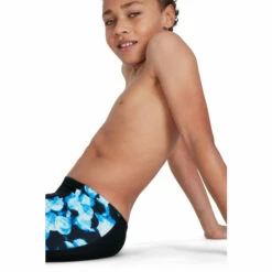 Speedo Allover Panel Black Aquashorts -Speedo shop unnamed file 1132