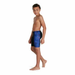 Speedo Digi Allover Panel Jammer Black Swim Shorts -Speedo shop unnamed file 1185