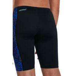Speedo Digi Allover Panel Jammer Black Swim Shorts -Speedo shop unnamed file 1187