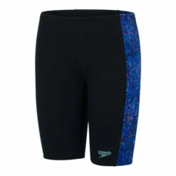 Speedo Digi Allover Panel Jammer Black Swim Shorts -Speedo shop unnamed file 1188