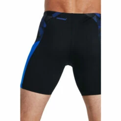 Speedo Eco Splice Mid Jammer Black Swim Shorts -Speedo shop unnamed file 1218