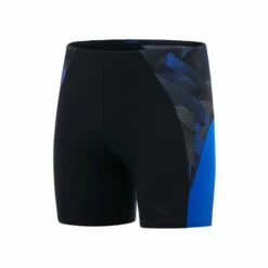 Speedo Eco Splice Mid Jammer Black Swim Shorts -Speedo shop unnamed file 1219