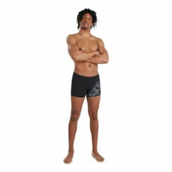 Speedo Hyper Boom V Cut Black Swim Shorts -Speedo shop unnamed file 1245