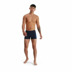 Speedo Blue Boom Logo Placement Swim Shorts -Speedo shop unnamed file 1266