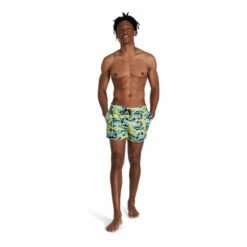 Speedo Yellow Printed Leisure 14" Swim Shorts 3 Speedo Yellow Printed Leisure 14" Swim Shorts -Speedo shop unnamed file 1287
