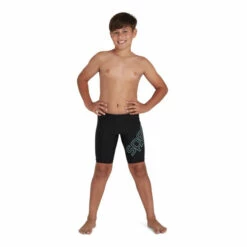 Speedo Boom Logo Placement Black Jammers