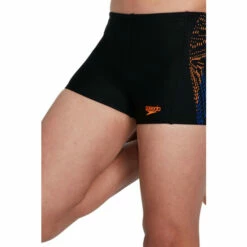 Speedo Plastisol Placement Black Swim Shorts -Speedo shop unnamed file 1331