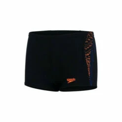 Speedo Plastisol Placement Black Swim Shorts -Speedo shop unnamed file 1335