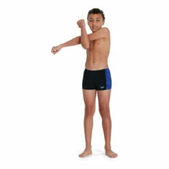 Speedo Digi Allover Panel Black Swim Shorts -Speedo shop unnamed file 1362