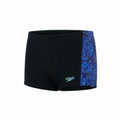 Speedo Digi Allover Panel Black Swim Shorts -Speedo shop unnamed file 1365
