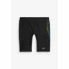 Speedo Plastisol Placement Jammer Black Shorts