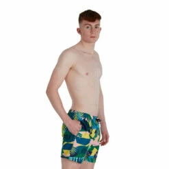 Speedo Yellow Digital Printed Leisure 16" Water Shorts 5 Speedo Yellow Digital Printed Leisure 16" Water Shorts -Speedo shop unnamed file 1416