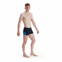 Speedo Boom Logo Splice Black Aquashort