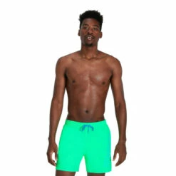 Speedo Green Boom Logo 16" Water Shorts