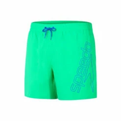 Speedo Green Boom Logo 16" Water Shorts -Speedo shop unnamed file 1452