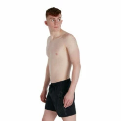 Speedo Black Boom Logo 16" Water Shorts -Speedo shop unnamed file 1458