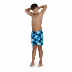 Speedo Printed Black Swim Shorts -Speedo shop unnamed file 1467