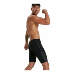Speedo Boom Logo Splice Jammer Swim Shorts -Speedo shop unnamed file 1501