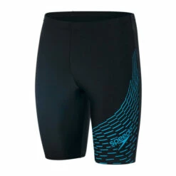 Speedo Black Medley Logo Jammer Swim Shorts -Speedo shop unnamed file 1537