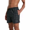 Speedo Black Check Leisure 16" Water Shorts