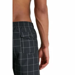 Speedo Black Check Leisure 16" Water Shorts -Speedo shop unnamed file 1544