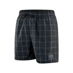 Speedo Black Check Leisure 16" Water Shorts -Speedo shop unnamed file 1545