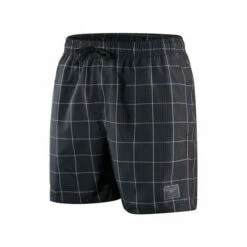 Speedo Black Check Leisure 16" Water Shorts -Speedo shop unnamed file 1548