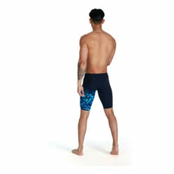 Speedo Blue Hyper Boom V-Cut Jammer Swim Shorts -Speedo shop unnamed file 1553