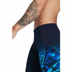 Speedo Blue Hyper Boom V-Cut Jammer Swim Shorts -Speedo shop unnamed file 1555
