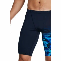 Speedo Blue Hyper Boom V-Cut Jammer Swim Shorts -Speedo shop unnamed file 1556