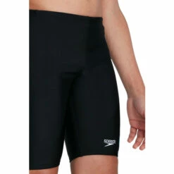 Speedo Allover Panel Jammer Black Swim Shorts -Speedo shop unnamed file 1566