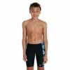 Speedo Black Allover Panel Jammer Shorts