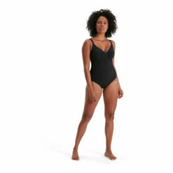 Speedo Black Watergem Shaping Swimsuit