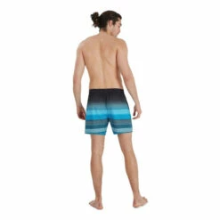 Speedo Placement Leisure 16" Black Swim Shorts -Speedo shop unnamed file 1614