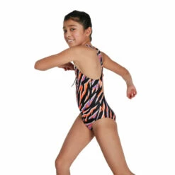 Speedo Black Allover Medalist Swimsuit -Speedo shop unnamed file 165