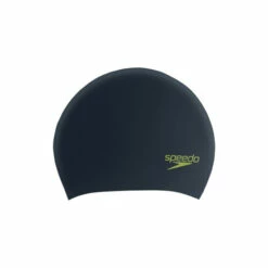 Speedo Junior Black Long Hair Cap