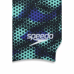 Speedo Junior Printed Silicone Black Swimming Cap -Speedo shop unnamed file 1687