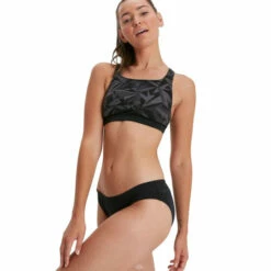 Speedo Black Hyperboom Two-Piece Bikini -Speedo shop unnamed file 1742