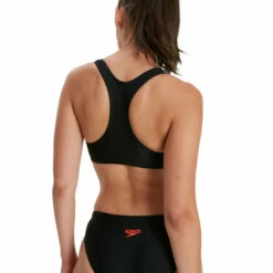 Speedo Black Colourblock Splice Two-Piece Bikini -Speedo shop unnamed file 1751
