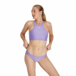 Speedo Purple Volley Two Piece Bikini