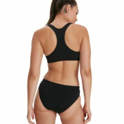 Speedo Placement Black Two Piece Bikini -Speedo shop unnamed file 1804