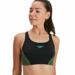 Speedo Placement Black Two Piece Bikini -Speedo shop unnamed file 1805