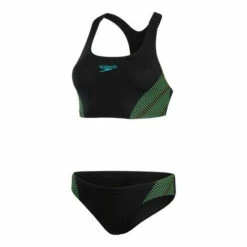 Speedo Placement Black Two Piece Bikini -Speedo shop unnamed file 1810