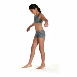 Speedo Pink Allover Boyleg Bikini Top -Speedo shop unnamed file 1825