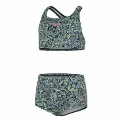 Speedo Pink Allover Boyleg Bikini Top -Speedo shop unnamed file 1831