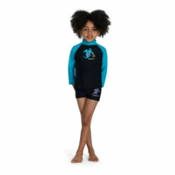 Speedo Black Long Sleeve Printed Rash Top 2 Speedo Black Long Sleeve Printed Rash Top -Speedo shop unnamed file 1852